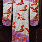 Свадебное кимоно "Журавли"